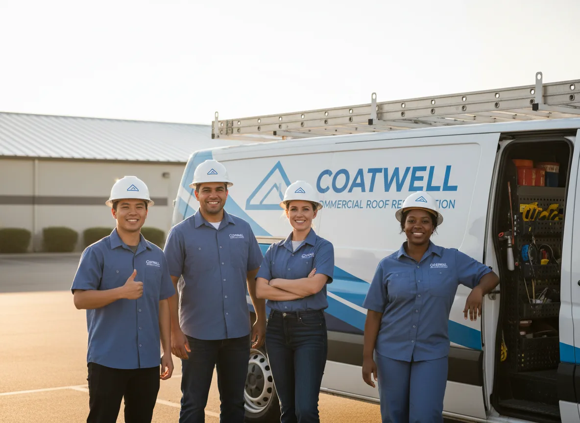 Commercial roof coating company in Wise, NC